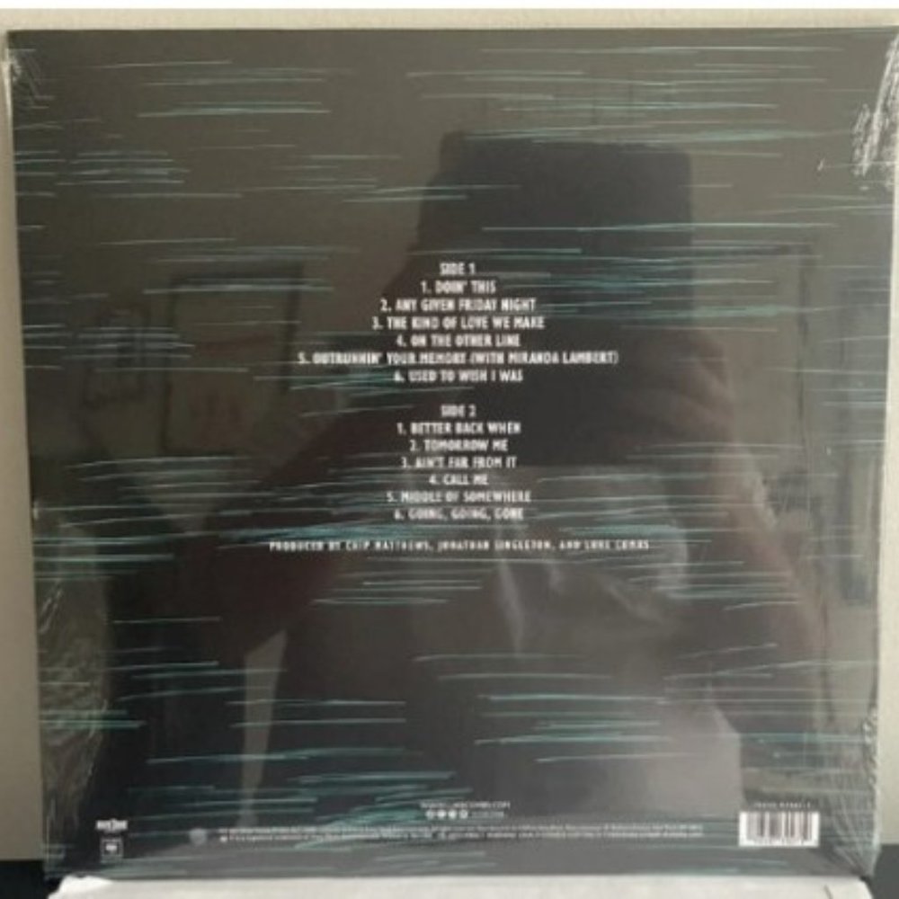 Luke Combs Growin' Up LP ~ Exclusive Colored Vinyl (Cobalt Blue) ~ New/Sealed! - Picture 2 of 2